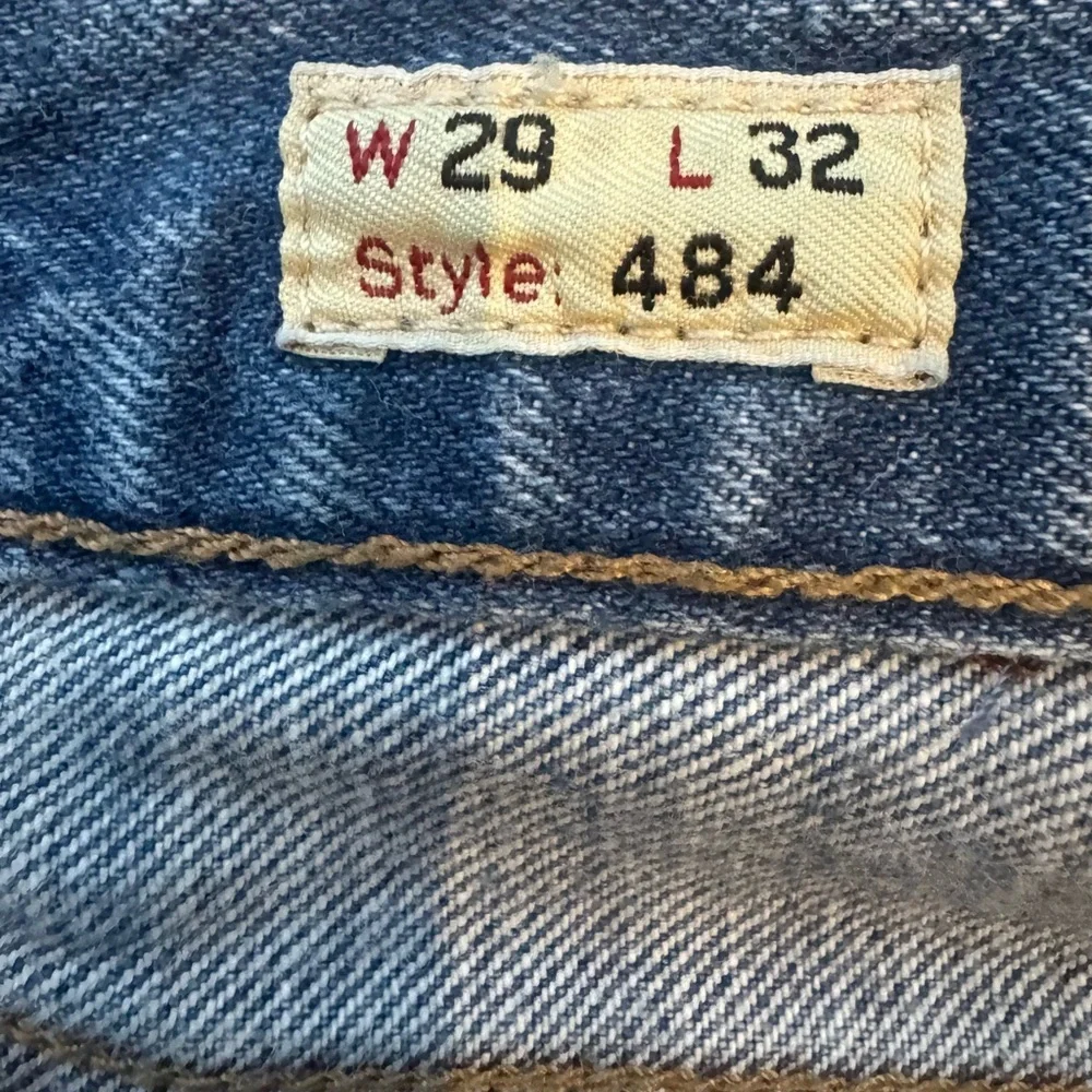 J. Crew 100% Cotton 484 Slim Fit denim Blue Jeans 29” waist boy men light school
